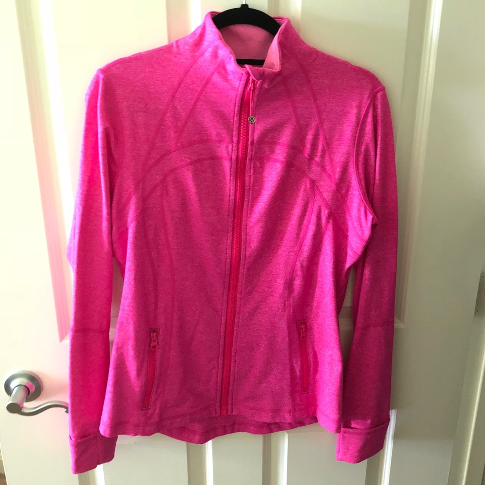 Lululemon Define Jacket Heathered Paris Pink 12
